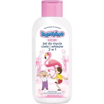 Bambino Kids Bolek and Lolek 2 in 1 gel de dus si sampon Flamingo 400 ml