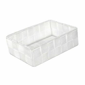 Compactor Organizator depozitare pentru sertar M TEX, 18 x 12 x 7 cm, alb