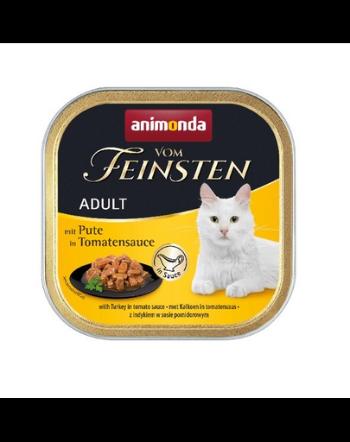 ANIMONDA Vom Feinsten Pate curcan în sos de roșii 100 g