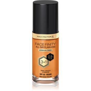 Max Factor Facefinity All Day Flawless machiaj persistent SPF 20 culoare 89 Warm Praline 30 ml