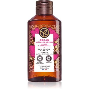 Yves Rocher Bain de Nature gel de dus si baie Argan & Rose Petals 200 ml