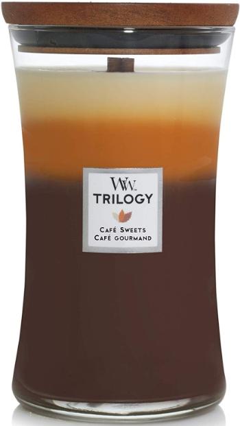 WoodWick Vaze cu lumânări parfumate Trilogy Cafe Dulciuri 609,5 g