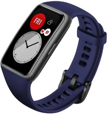 Szíj FIXED Silicone Strap Huawei Band 6 - kék