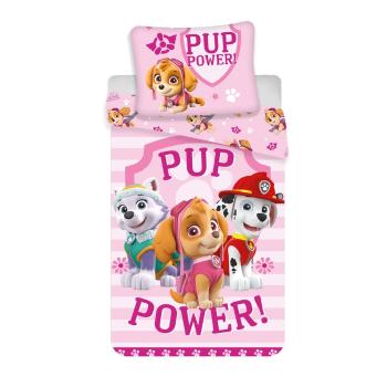 Lenjerie de pat Paw Patrol 122, pentru copii, din bumbac, 140 x 200, 70 x 90 cm