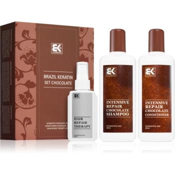 Brazil Keratin Set Chocolate set cadou cu unt de cacao