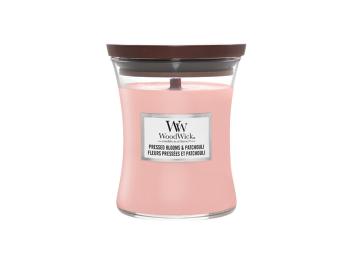 WoodWick Lumânare parfumată, mijlocie Pressed Blooms & Patchouli 275 g