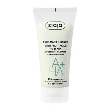 Ziaja Mască de peeling cu acizi de fructe (Face Mask + Scrub) 55 ml