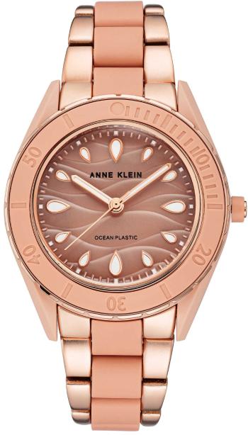 Anne Klein Ceas analogic Solar Ocean Plastic AK/3910PKRG