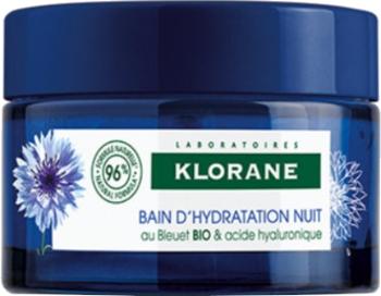 Klorane Balsam hidratant de noapte pentru piele cu acid hialuronic Bio Centaurea 50 ml