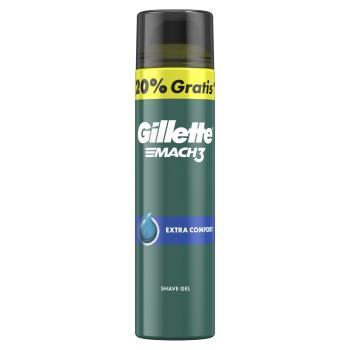 Gillette Gel na holení Mach3 Extra Comfort (Shave Gel) 200+40 ml