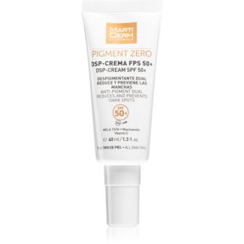 MartiDerm Pigment Zero DSP-Cream crema de zi impotriva petelor pigmentare SPF 50+ 40 ml