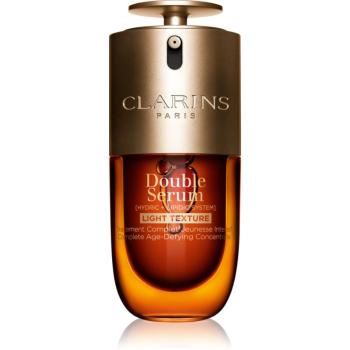 Clarins Double Serum Light Texture ser intensiv împotriva îmbătrânirii pielii 30 ml