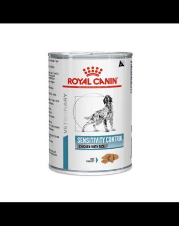 ROYAL CANIN Dog Sensitivity Chick 12x410g hrana umeda pentru caini cu sistem digestiv sensibil