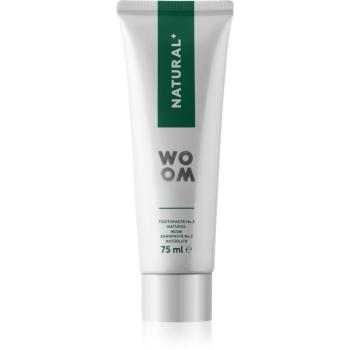 WOOM Natural+ Toothpaste pastă de dinți cu menta 75 ml