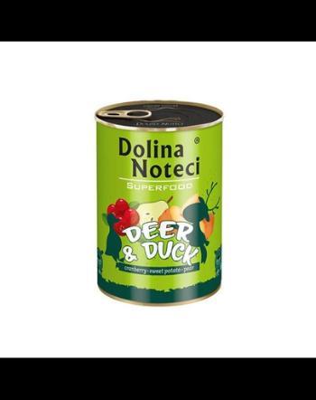 DOLINA NOTECI Premium SuperFood cerb și rață 400 g