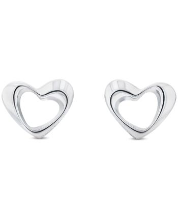 Calvin Klein Cercei romantici din oțel Inimă Enchanting 35000759