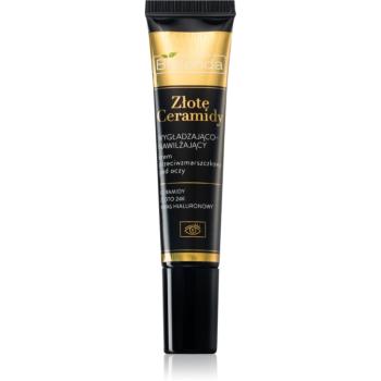 Bielenda Golden Ceramides crema de ochi pentru hidratare si matifiere 15 ml