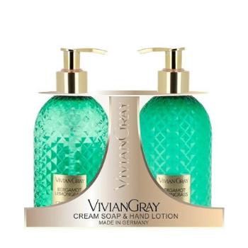 Vivian Gray Set cosmetic Bergamot & Lemongrass (Cream Soap & Hand Lotion)