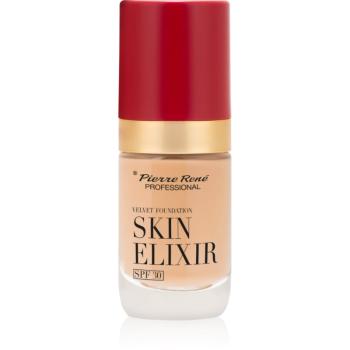 Pierre René Velvet Effect make-up fin SPF 30 culoare no. 04 Warm Nude 25 ml