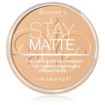 Rimmel Stay Matte pudră culoare 006 Warm Beige 14 g