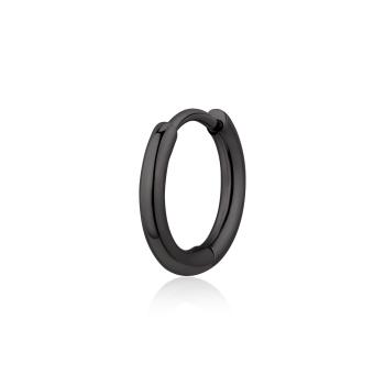 S'Agapõ Cercel single rotund, negru Rogue SRG29