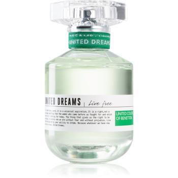 Benetton United Dreams for her Live Free Eau de Toilette pentru femei 50 ml