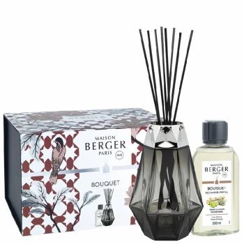 Maison Berger Paris Set cadou stick difuzor Prisme negru + reumplere Sălbăticie 200 ml