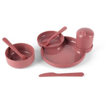 Dantoy Tiny Bio Dinner Giftset serviciu de masă pentru copii Red