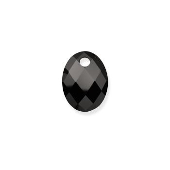 Sparkling Jewels Pandantiv oval din onix negru PENGEM07-MO