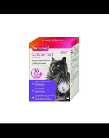 BEAPHAR CatComfort Calming Diffuser Difuzor antistres pentru pisici 48 ml feromoni