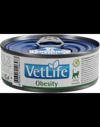 FARMINA Vet Life Obesity 85g Hrana umeda pentru pisici supraponderale