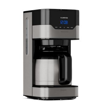 Klarstein Arabica 800W, aparat de cafea, EasyTouch Control, argintiu/negru