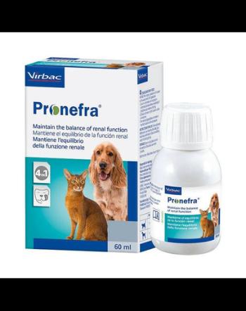 VIRBAC Pronefra Preparat oral pentru rinichi, caini si pisici 60 ml