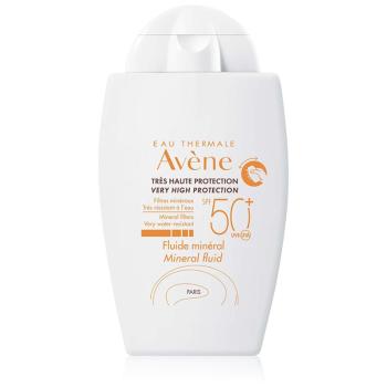 Avène Sun Mineral Fluid fluid protector fără filtre chimice SPF 50+ 40 ml