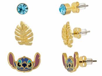 Disney Set drăguț de cercei sferici pentru fete Lilo & Stitch SF00262RQL.CS