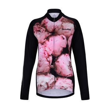 
                         Tricou de cilism pentru iarnă cu mânecă lungă - PEONY LADY WINTER 
                