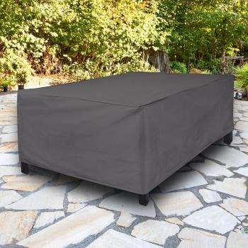 Haushalt international Ochranný obal na zahradní stůl, šedý, 300 x 200 x 90 cm