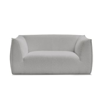 Világosszürke buklé kanapé 170 cm Giorgia – Bobochic Paris