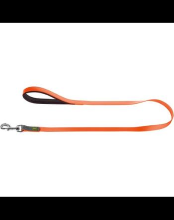 HUNTER Convenience Lesa pentru caini 1,5cm/1,2m, portocaliu neon