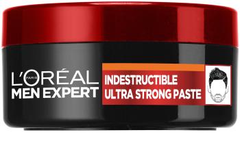 L'Oréal Paris Pastă de styling cu fixare puternică Men Expert (Indestructible Ultra Strong Paste) 75 ml