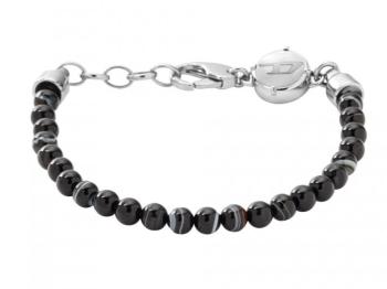 Diesel Brățară decentă din mărgele pentru bărbați DX0848040