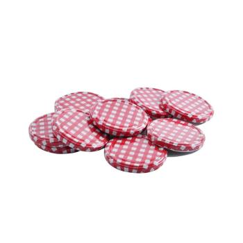 Set capace cu filet Orion Karo, 7 cm, 10 buc., 