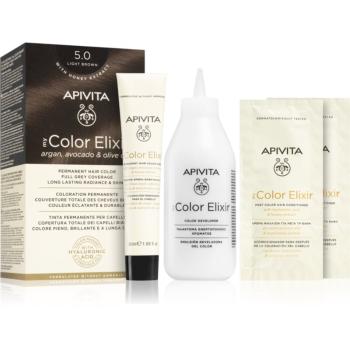 Apivita My Color Elixir culoare par fără amoniac culoare 5.0 Light Brown