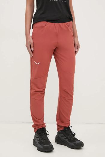 Turistické nohavice Salewa Agner Light 2 oranžová farba, 00.0000028563