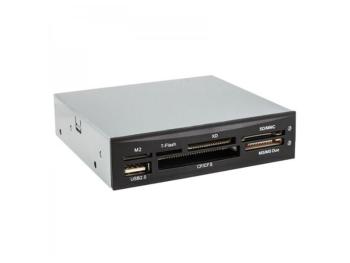 KOLINK 3.5 Beépíthető belső kártya olvasó USB2.0, 75-in-1