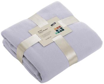 James & Nicholson (Daiber) Fleecová deka 130x170 cm JN950 - Strieborná | 130 x 170 cm