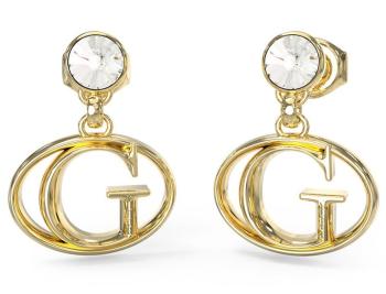 Guess Cercei eleganți suspedati placați cu aur Rivoli JUBE03361JWYGT/U