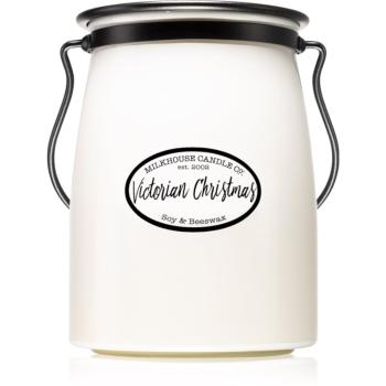 Milkhouse Candle Co. Creamery Victorian Christmas lumânare parfumată  Butter Jar 624 g