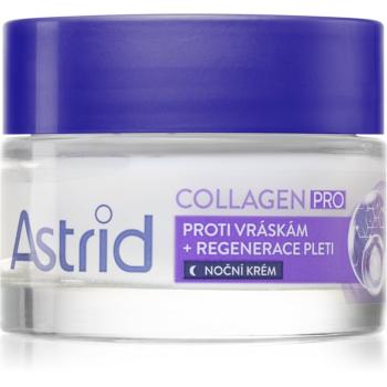 Astrid Collagen PRO crema de noapte împotriva tuturor semnelor de imbatranire efect regenerator 50 ml