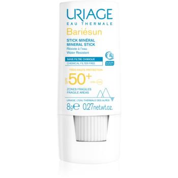 Uriage Bariésun Mineral Stick SPF 50+ baton de protecție minerală pe zonele sensibile SPF 50+ 8 g